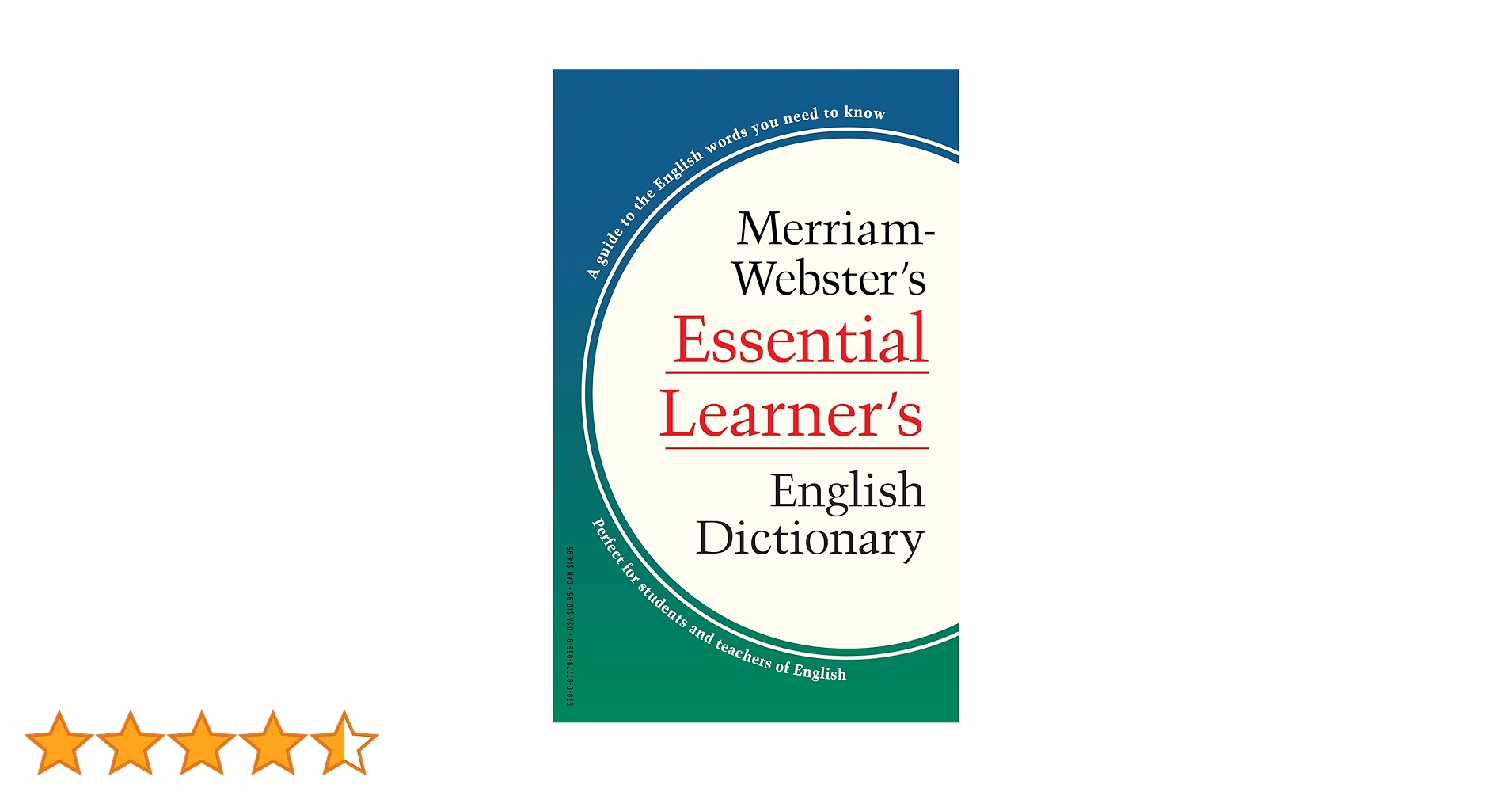WEBSTER’S ESSENTIAL ENGLISH DICTIONARY Merriam-Webster's Essential Learner's English Dictionary